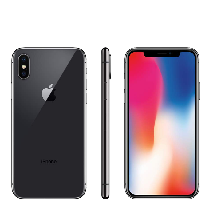 Apple IPhone X - 4G LTE - 5.8 Pouces - 3Go Ram - 64Go Rom - 12 Mpx Reconditionné -Garantie 1 Mois