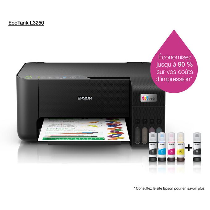 Epson EcoTank L3250 A4 Wi-Fi Tout-en-un Réservoir d'encre Encre pour imprimante