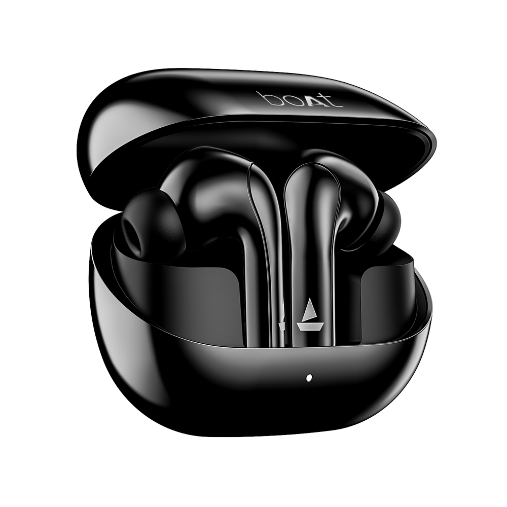 boAt Airdopes 155 | Wireless Earbuds with 40 Hours Playback, ENx™ with Quad Mics, Bluetooth v5.3