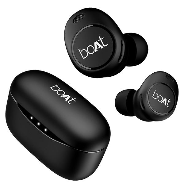 boAt Airdopes 121v2 Plus | Wireless Earbuds with 50 Hours Playback, BEAST™ Mode, ENx™ Technology, IPX4 Resistance