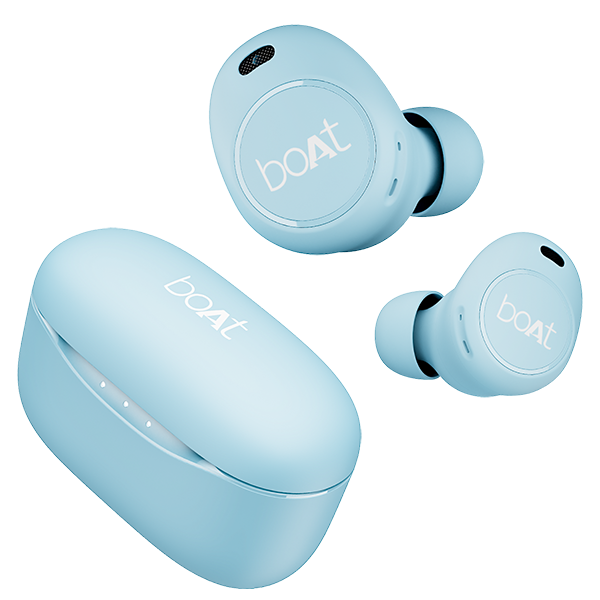 boAt Airdopes 121v2 Plus | Wireless Earbuds with 50 Hours Playback, BEAST™ Mode, ENx™ Technology, IPX4 Resistance