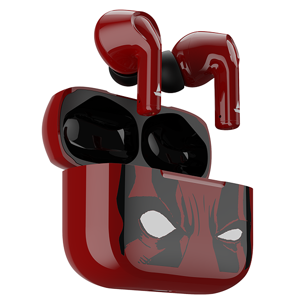 boAt Airdopes 161 Deadpool Edition | Wireless Earbuds with 40 Hours Playback, ASAP™ Charge, boAt Immersive Sound, Bluetooth v5.1