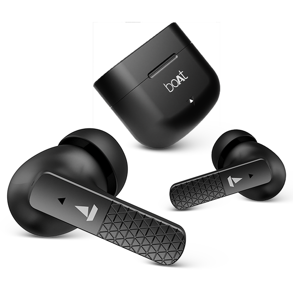 boAt Airdopes 91 | Wireless Earbuds with 45 Hours Playback, BEAST™ Mode, ASAP™ Charge, Dual Mics with ENx™ Technology