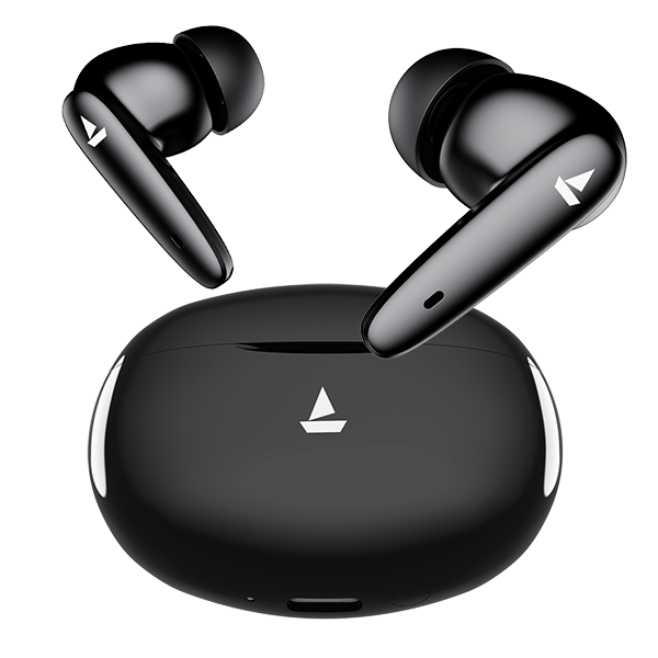 boAt Airdopes 161 Pro Buds | Wireless Earbuds with 50 Hours Playback, Dual Pairing, Dual Mics with ENx™ Technology