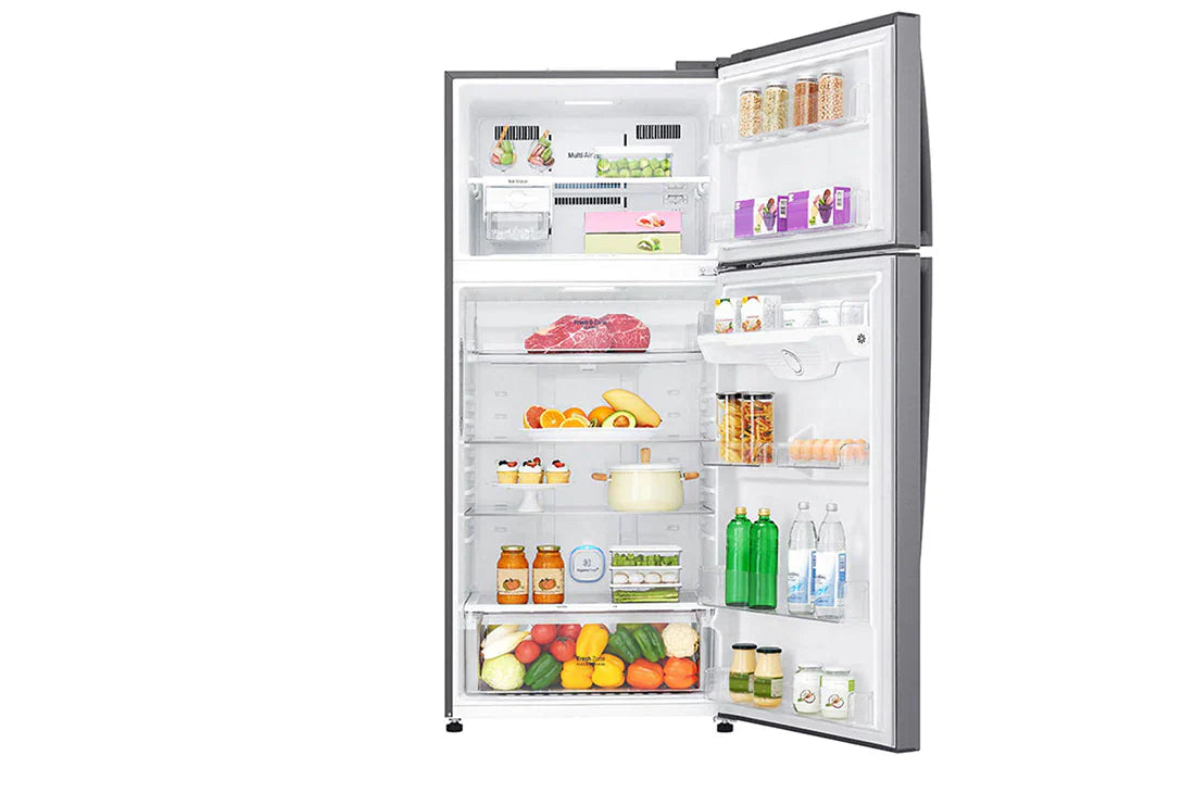 REFRIGERATEUR LG  Compresseur linéaire 506 litres, 18 pieds cubes, numérique, filtre frais hygiénique, refroidissement de la porte