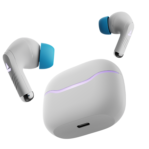 boAt Immortal 125 | Gaming Wireless Earbuds with BEAST™️Mode, 40 Hours Playback, ENx™ Technology, RGB LED lights