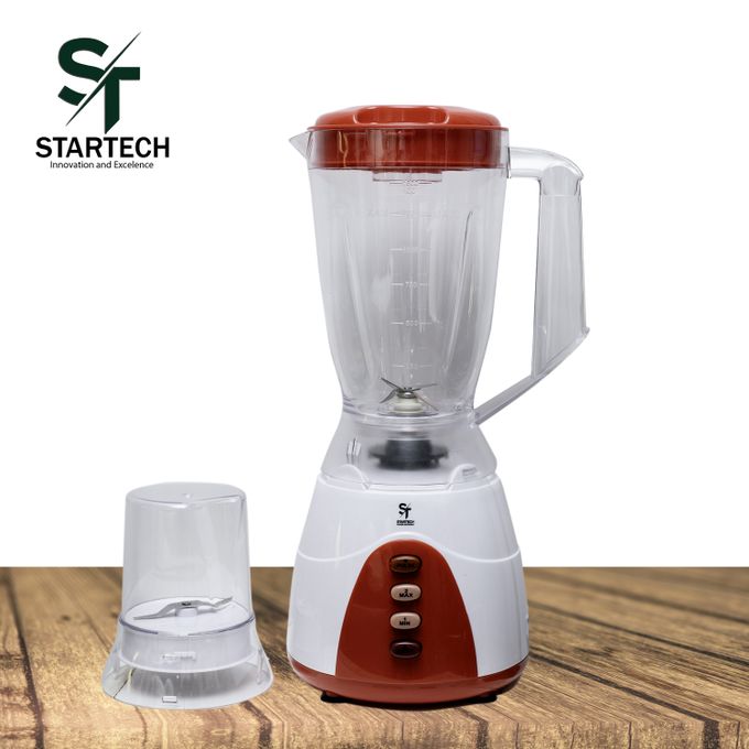 Mixeur/Blender STARTECH Avec Moulin Bols Incassable STBG-220 - Rouge