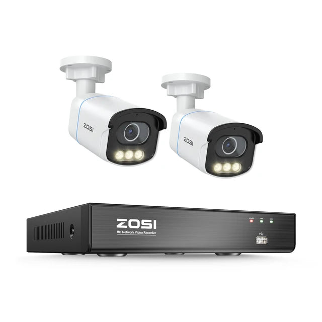 Système de caméras IP de sécurité C18snap8CH AuroraLux, avec vision nocturne True document, 8 canaux, 4K, CCTV, NVR et 5MP HD, caméra de surveillance PoE