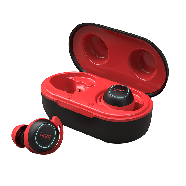 boAt Airdopes 443 | Wireless Earbuds with 6mm drivers, IWP Technology, Upto 20 Hours Playback, 500mAh Charging Case