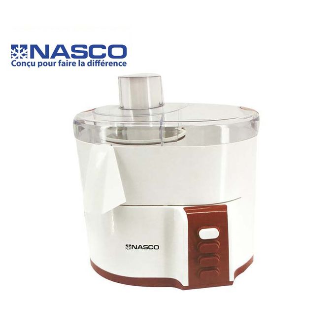 Mixeur Multifonction NASCO  4 en 1 - JE6010-GS - 1000 - 1500 ML - Blanc/Rouge