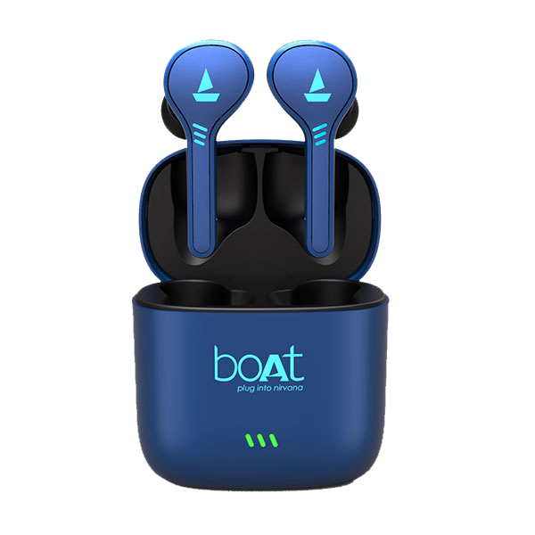 boAt Airdopes 433 | Wireless Earbuds with 7mm drivers, IPX4 water resistance, 500mAh Charging Case, Music upto 10 Hours