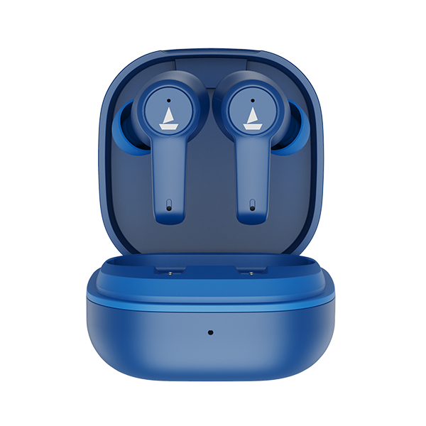 boAt Airdopes 411 ANC | Noise-Cancelling Earbuds with 10mm Drivers, ASAP™ Charge Technology, Up to 25dB ANC, ENx™ Technology, 17.5 Hours Playback