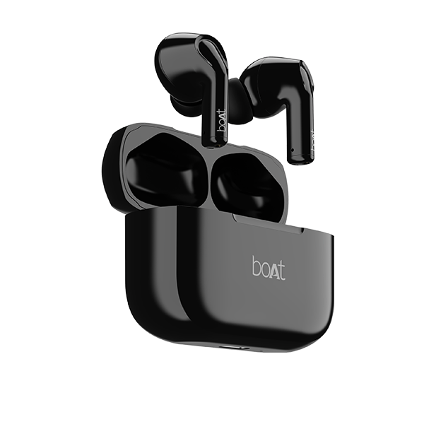 boAt Airdopes 163 | Wireless Earbuds with Massive Playback of upto 17 Hour, IPX5 Water & Sweat Resistance, IWP Technology, Type C Interface