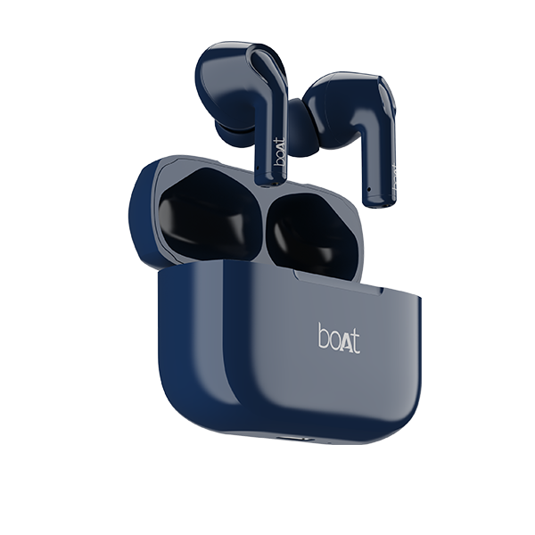 boAt Airdopes 161 | Wireless Earbuds with Massive Playback of upto 40 Hours, IPX5 Water & Sweat Resistance, IWP Technology, Type C Interface