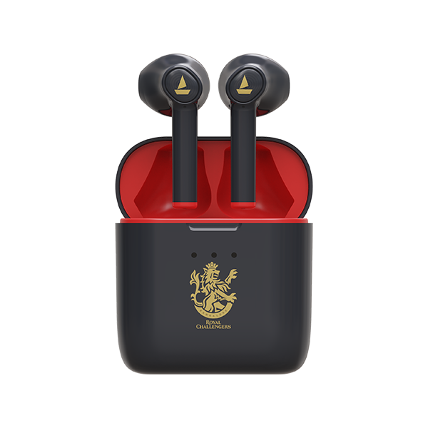 boAt Airdopes 131 RCB Edition | Wireless Earbuds with 13mm drivers, 12 Hours Playback, IWP Feature, Bluetooth V5.0