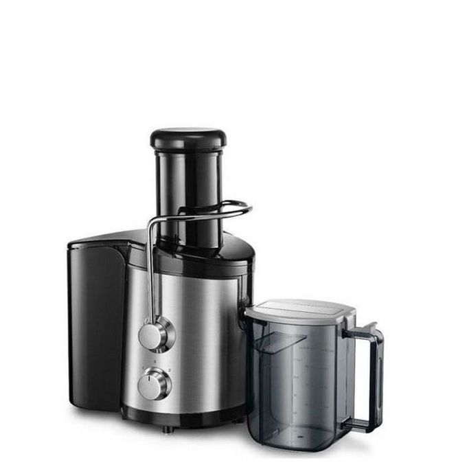 Extracteur De Jus Midea 600W-1250Ml- Inox-Noir-Bol Plastique-220-240V